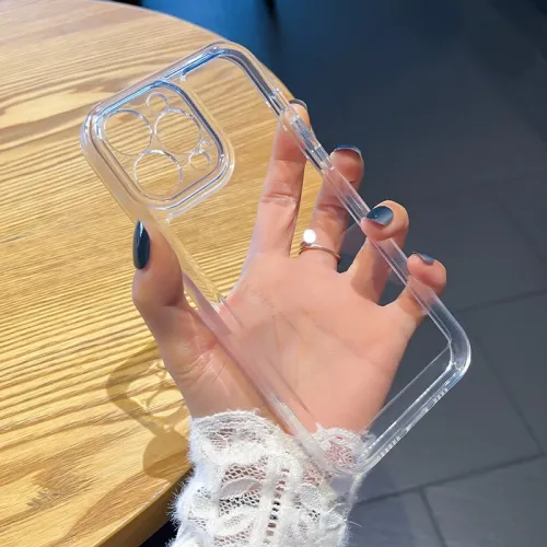 Crystal Clear iPhone 16,15,14, Pro Case
